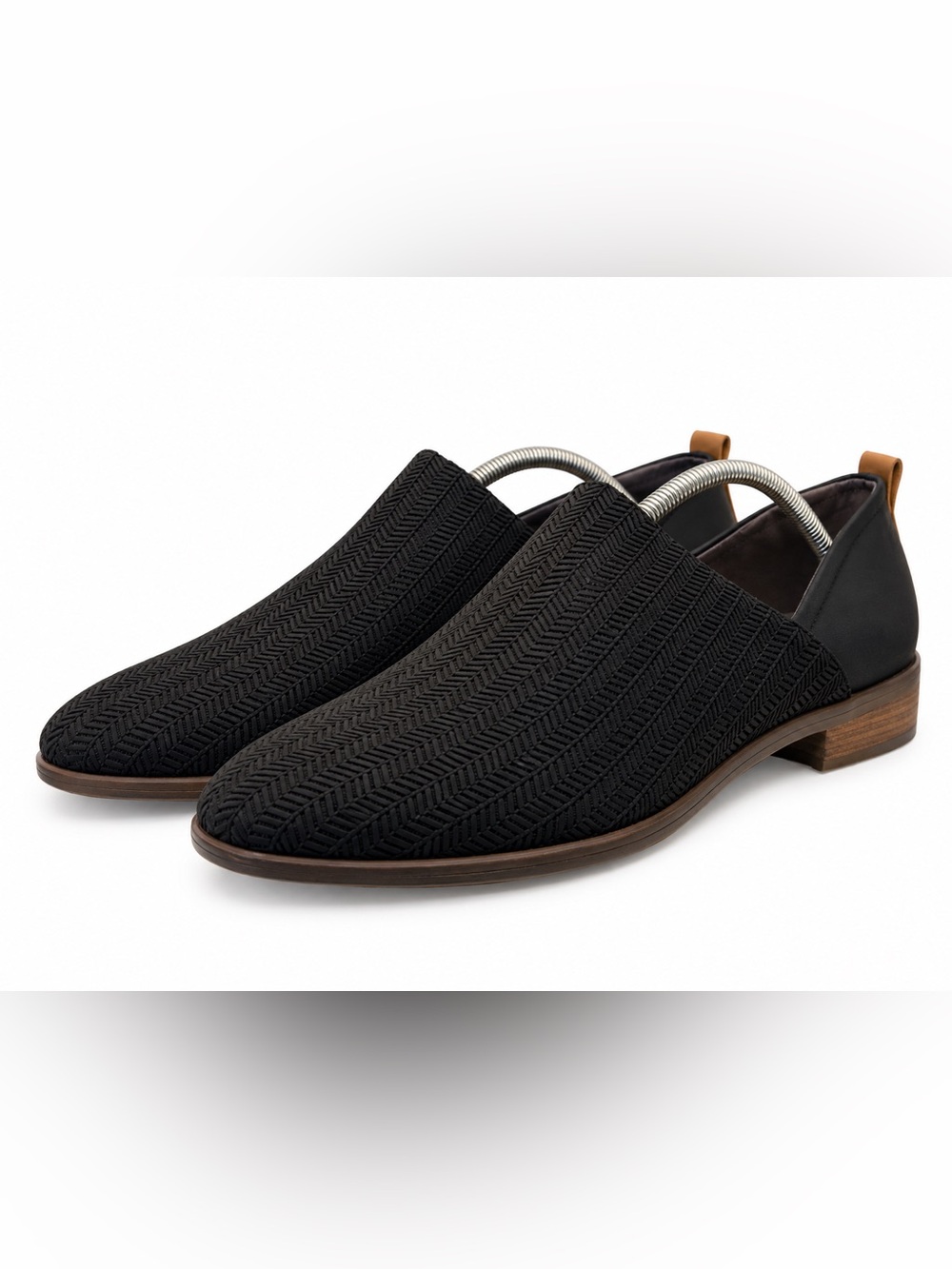 Dr. Scholl’s Ruler Size 7 Black Chevron Slip On Comfort Loafers
